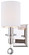 Chadbourne One Light Wall Sconce in Polished Nickel (29|N2850-613)
