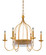 Kingsmont Six Light Pendant in Glitz Gold Leaf (29|N7652-705)