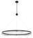 Grande Illusion LED Pendant in Coal W/ Polished Nickel Highli (29|N7996-572-L)