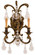 Metropolitan Two Light Wall Sconce in Oxide Brass (29|N9200)