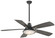 Groton Led 56'' Ceiling Fan in Sand Black (15|F681L-SDBK/WS)