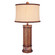 One Light Table Lamp in Brown Wood Look (7|10373-0)