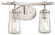 Poleis Two Light Bath in Brushed Nickel (7|2302-84)