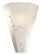 One Light Wall Sconce in Alabaster Dust (7|333)