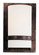 Fieldale Lodge One Light Wall Sconce in Iron Oxide (7|342-357)