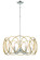 Chassell Six Light Pendant in Painted Honey Gold With Polish (7|4026-679)