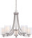 Parsons Studio Five Light Chandelier in Brushed Nickel (7|4105-84)