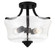 Shyloh Two Light Semi Flush Mount in Coal (7|4922-66A)