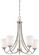 Overland Park Five Light Chandelier in Brushed Nickel (7|4965-84)