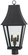 Chateau Grande Four Light Outdoor Post Mount in Coal W/Gold (7|72786-66G)