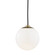 Stella One Light Pendant in Aged Brass (428|H105701-AGB)