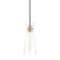 Anya One Light Pendant in Aged Brass (428|H112701-AGB)