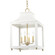 Leigh Four Light Lantern in Aged Brass/Soft Off White (428|H259704L-AGB/WH)