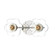Alexa Two Light Bath and Vanity in Polished Nickel (428|H357302-PN)
