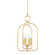 Mallory Four Light Pendant in Gold Leaf (428|H512701S-GL)