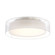 Metropolis LED Semi-Flush Mount in Brushed Nickel (281|FM-16824-BN)