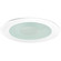 Recessed 4''Flat Frst, Clr Ctrt in White (167|NL-427W)
