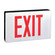 Exit LED Exit Sign in Aluminum (167|NX-615-LED/R)