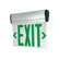 Exit LED Edge-Lit Exit Sign in Aluminum (167|NX-811-LEDG2MA)