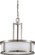 Odeon Four Light Pendant in Brushed Nickel (72|60-2857)