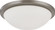 Button LED Flush Mount in Brushed Nickel (72|62-1043)