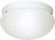 Two Light Flush Mount in Textured White (72|SF76-614)