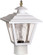 One Light Post Lantern in White (72|SF77-899)
