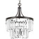 Glimmer Three Light Semi-Flush Convertible in Antique Bronze (54|P2326-20)