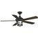 Smyrna 52''Ceiling Fan in Forged Black (54|P2576-8030K)