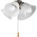Fan Light Kits LED Fan Light Kit in Brushed Nickel (54|P2643-09WB)
