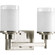 Alexa Two Light Bath in Brushed Nickel (54|P2977-09)