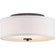 Inspire Two Light Flush Mount in Graphite (54|P350130-143)