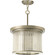 Point Dume-Sequit Point Three Light Semi Flush Mount in Antique Nickel (54|P350142-081)