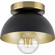 Eva One Light Flush Mount in Matte Black (54|P350217-31M)