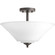 Joy-Bravo Three Light Semi-Flush Mount in Antique Bronze (54|P3864-20W)