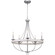 Gulliver Five Light Chandelier in Galvanized Finish (54|P400158-141)