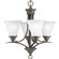 Trinity Four Light Chandelier in Antique Bronze (54|P4326-20)