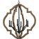 Spicewood Six Light Chandelier in Gilded Iron (54|P4767-71)