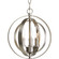 Equinox Three Light Pendant in Burnished Silver (54|P5142-126)