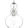 Staunton One Light Pendant in Brushed Nickel (54|P5334-09)