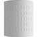 Ceramic Sconce One Light Wall Lantern in White (54|P560044-030)