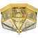 Beveled Glass Four Light Flush Mount in Polished Brass (54|P5789-10)