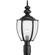 Roman Coach One Light Post Lantern in Black (54|P6417-31)