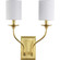 Bonita Two Light Wall Sconce in Satin Brass (54|P710019-012)
