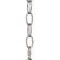 Accessory Chain Chain in Brushed Nickel (54|P8757-09)
