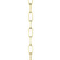 Accessory Chain Chain in Brushed Brass (54|P8757-160)