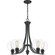 Pruitt Five Light Chandelier in Matte Black (10|PRUS5026MBK)