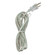 10'Cord Set in Clear Silver (230|90-2312)
