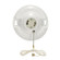 Phenolic Gu24 On-Off Pull Chain Ceiling Receptacle in White (230|90-2468)