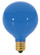 Light Bulb in Transparent Blue (230|S3834)